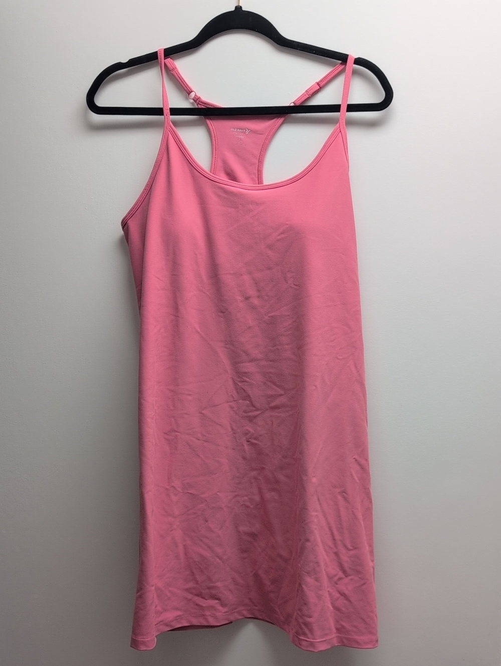 Old Navy Active Pink Racerback Performance Dress,  Dried Rose, Large